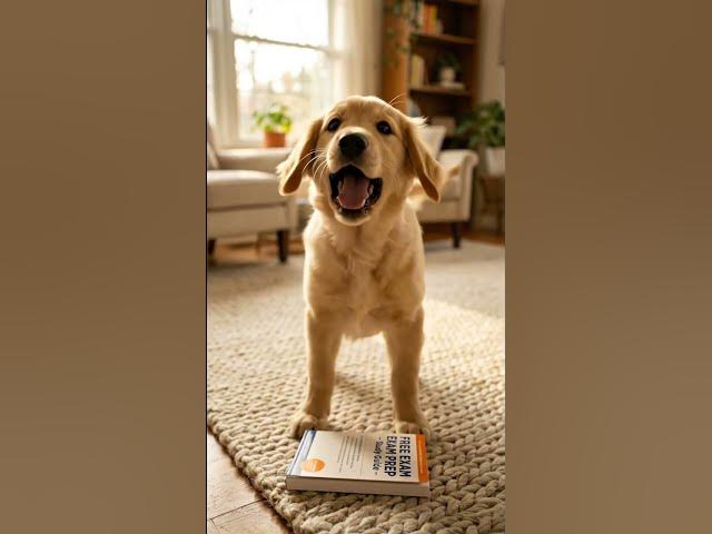 Video thumbnail for Good Boy Knows Best 🐕 FREE Exam Prep #Shorts #Dogs