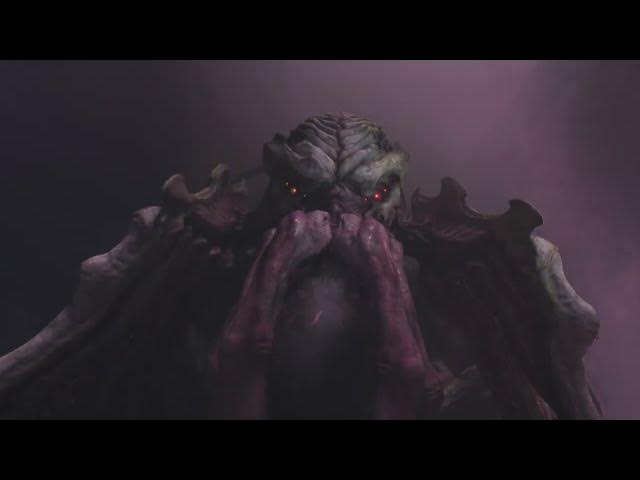 Video thumbnail for DOOM: The Dark Ages - Chapter 17 Lovecraftian Cosmic Hallway Sequence: Cthulhu Eats Slayer Cutscene