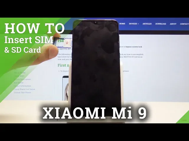 Video thumbnail for Nano SIM Card Installation in XIAOMI Mi 9 - Insert SIM Card in XIAOMI Mi 9