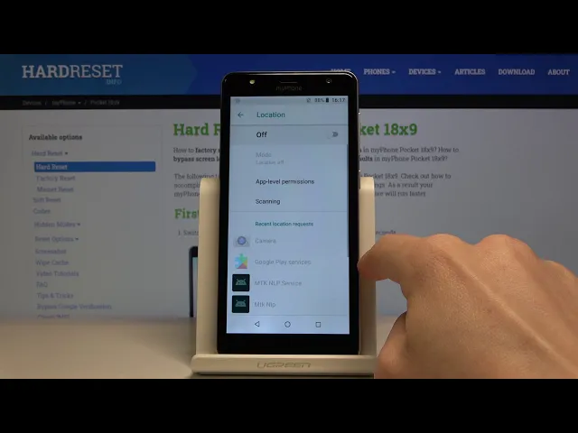 Video thumbnail for How to Clear Credentials on myPhone Pocket 18x9 – Clear Licenses