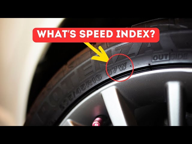 Video thumbnail for Where’s SPEED INDEX on tires? And how to understand it?
