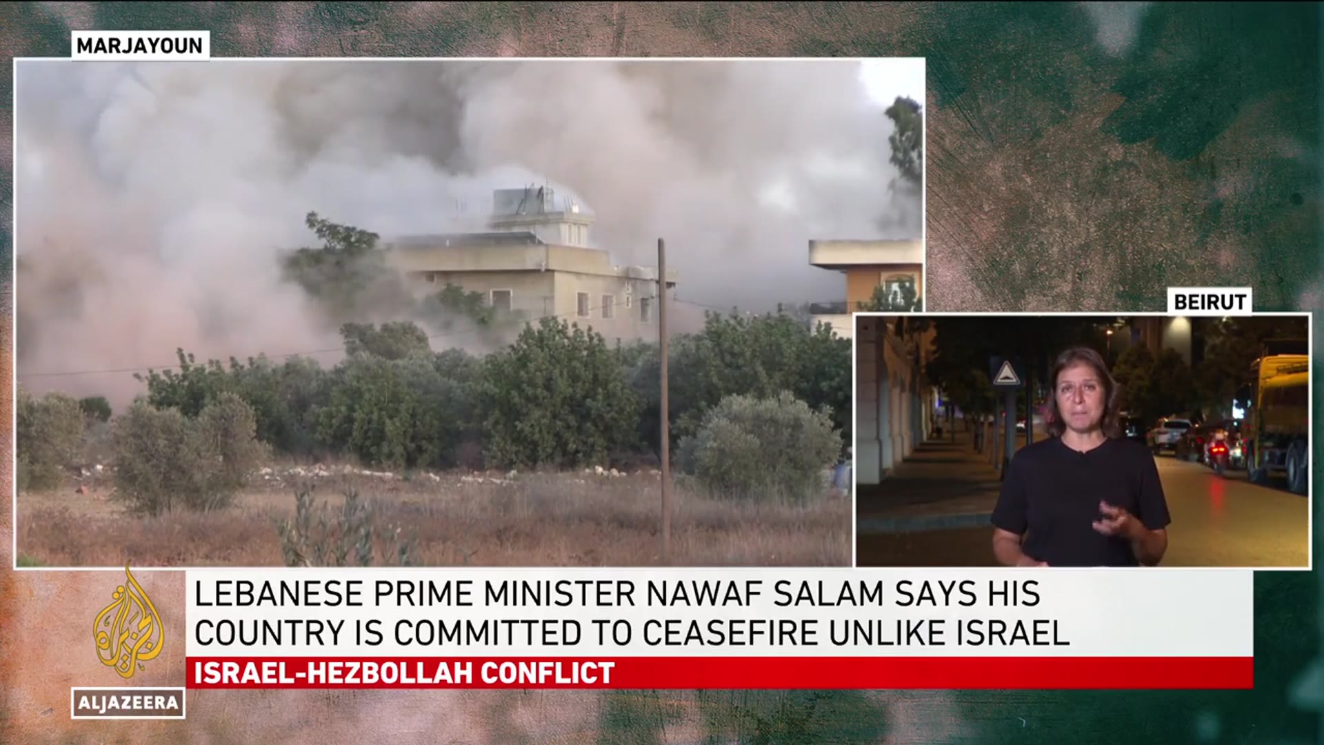 'Video thumbnail for Israeli strikes on Lebanon: Warplanes launch waves of attacks in the south'