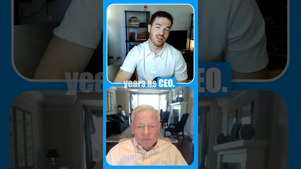 Video thumbnail for How a 30+ year public CEO stays fit. #entrepreneurship #motivation