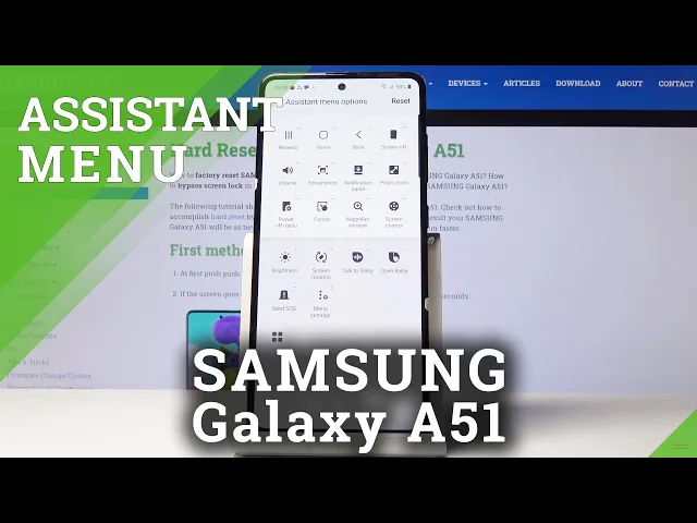 Video thumbnail for How to Enable Assistant Menu in Samsung Galaxy A51 – Assistant Menu Activation