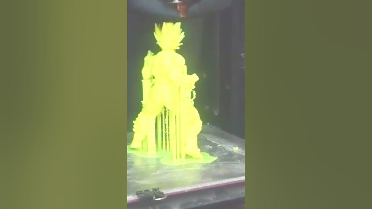 Video thumbnail for 3d printer time lapse dragon ball z #shorts