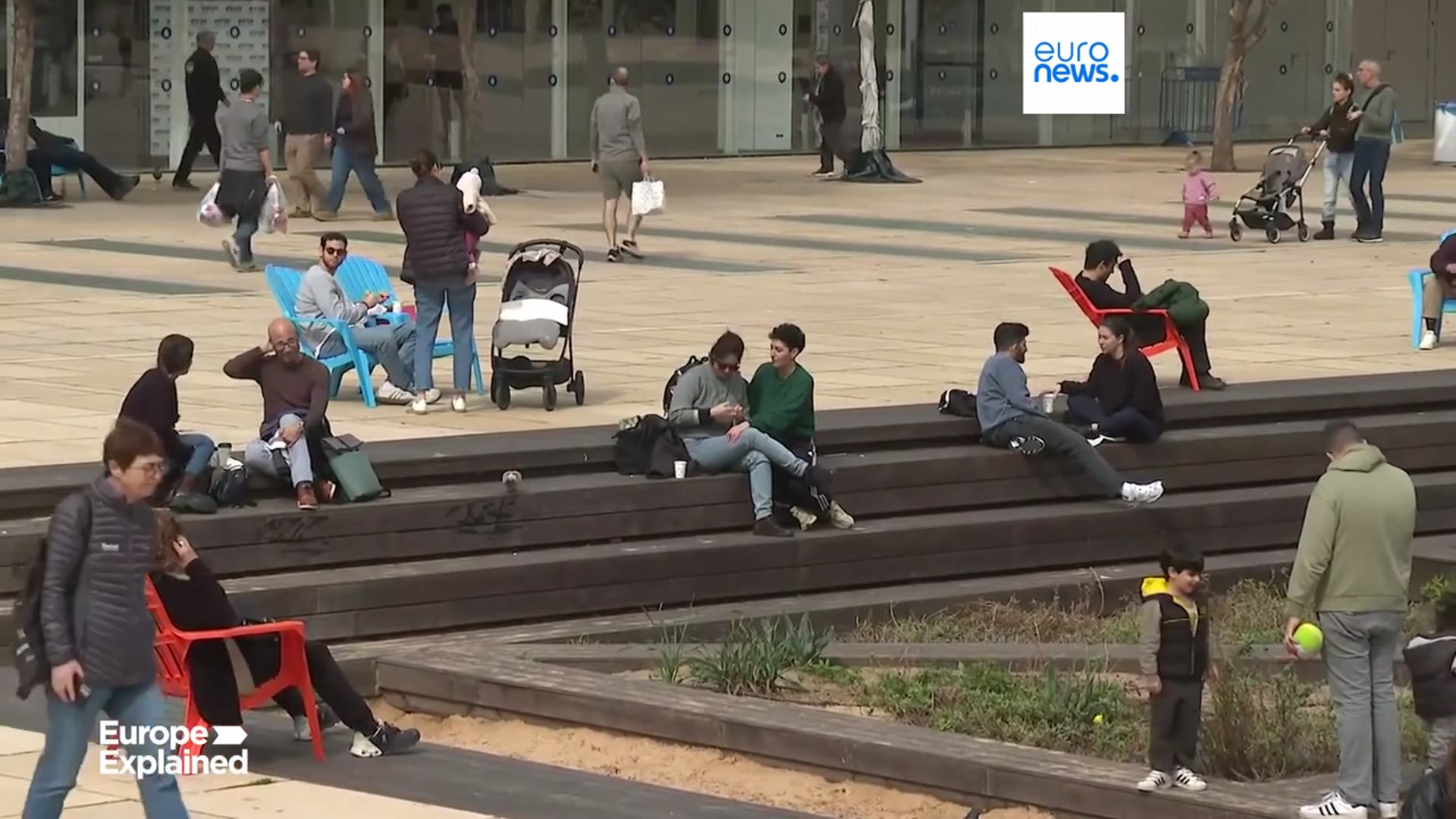 'Video thumbnail for EU fails to agree Israeli suspension from research fund over Gaza'