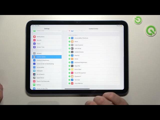 Video thumbnail for How to Manage the Control Center on the iPad 10th Gen (2022) - Add/Remove Shortcuts