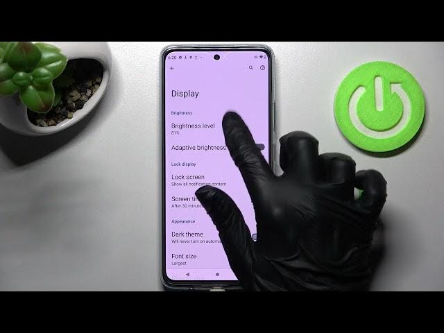 Video thumbnail for How to Use Auto Brightness in Motorola Moto G72
