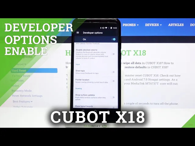 Video thumbnail for How to Enable Developer Mode on CUBOT X18 – Find Developer Options