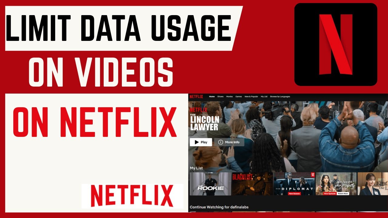 Video thumbnail for How To Limit Data Usage While Watching Videos In Netflix