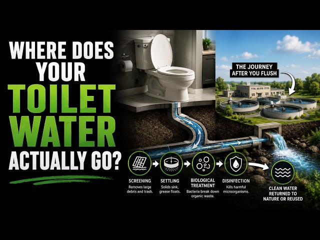 Video thumbnail for Where does your toilet water actually go?