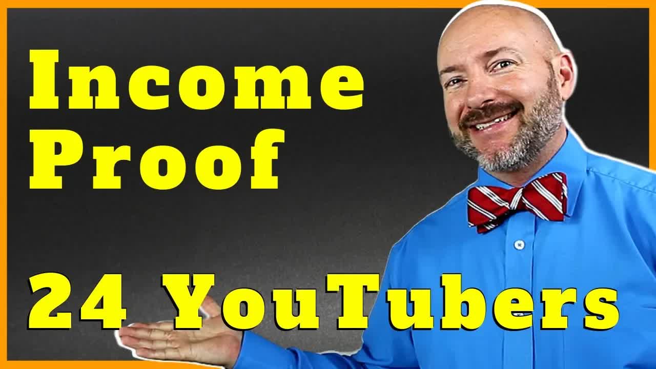 Video thumbnail for Joseph Hogue: How Much Do YouTubers Make? [Proof from 24 Channels]