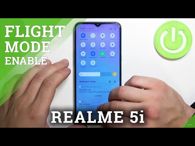 Video thumbnail for How to Turn On / Off Airplane Mode in Realme 5i - Access Airplane Mode