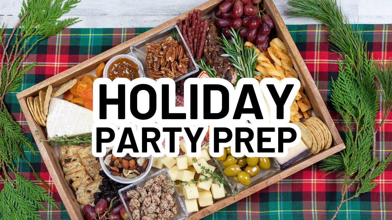 Video thumbnail for Holiday Party Prep - How To Plan a Holiday Party