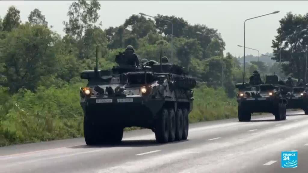 Video thumbnail for Thailand vows to keep fighting Cambodia despite Trump's ceasefire claim