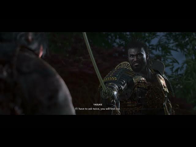 Video thumbnail for Assassin's Creed Shadows - The Performer: Chase Down and Kill Samemaru | Yasuke "Duarte" Cutscene