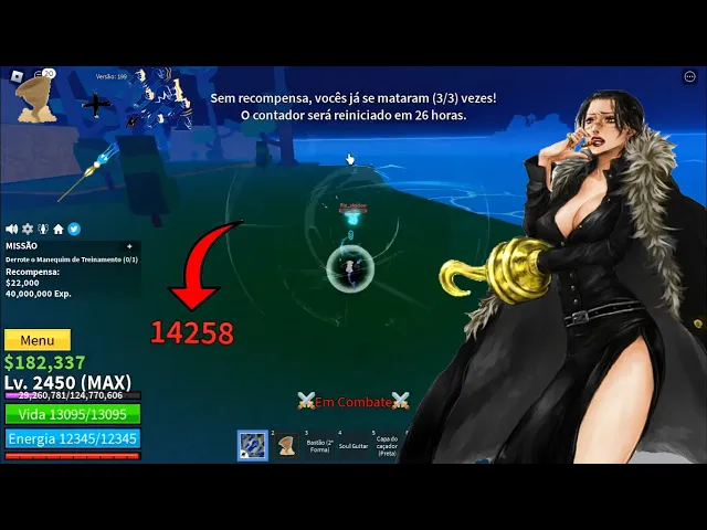 Video thumbnail for COMBO HIT KILL DE SAND, GOD HUMAN E POLE V2 (BLOX FRUITS)