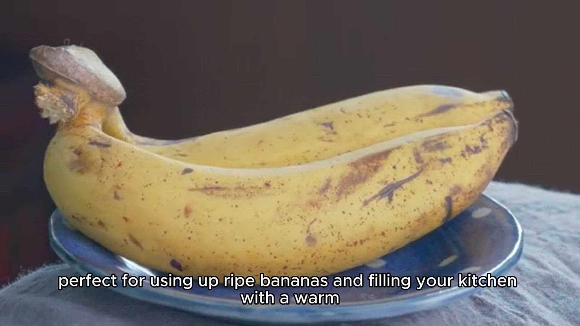 Video thumbnail for Banana bread