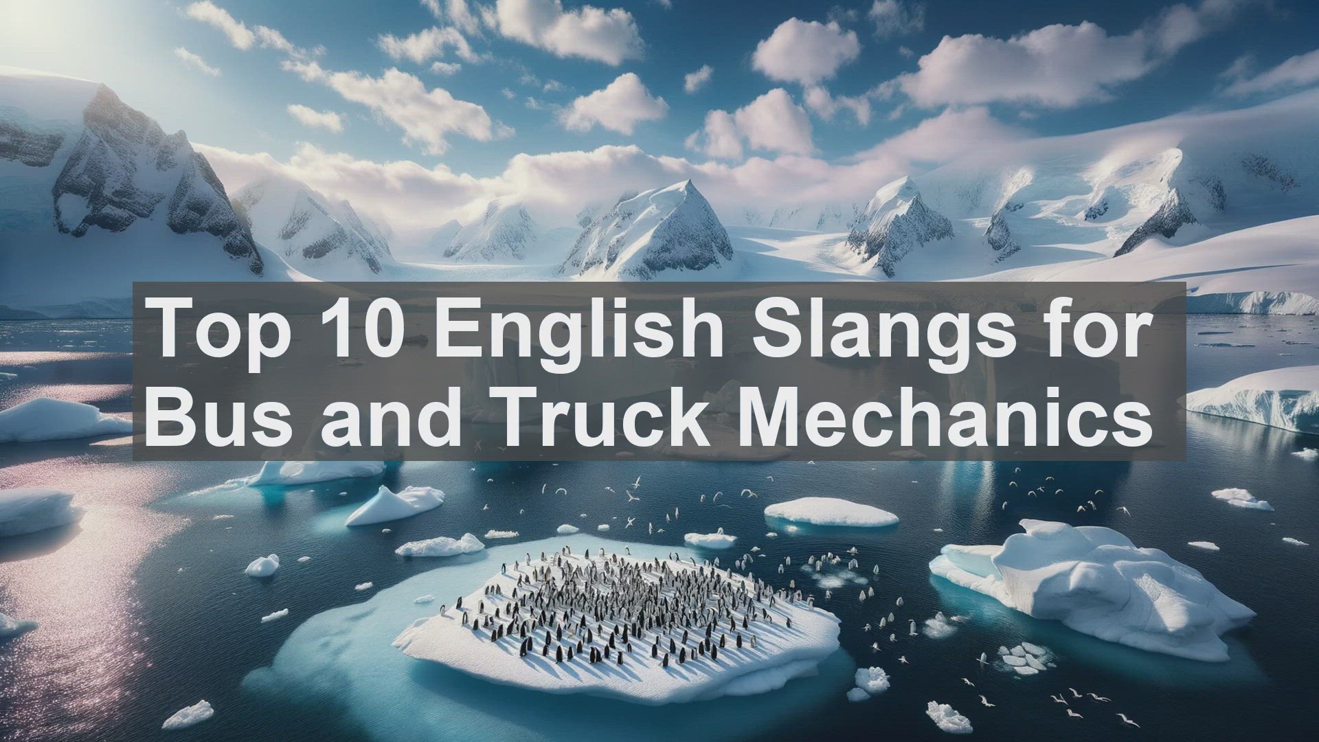 'Video thumbnail for Top 10 English Slangs for Bus and Truck Mechanics'
