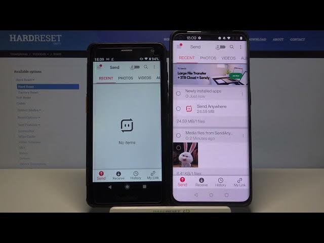Video thumbnail for How to Move Multimedia between RugGear RG655 & Android Phone – Send Anywhere App
