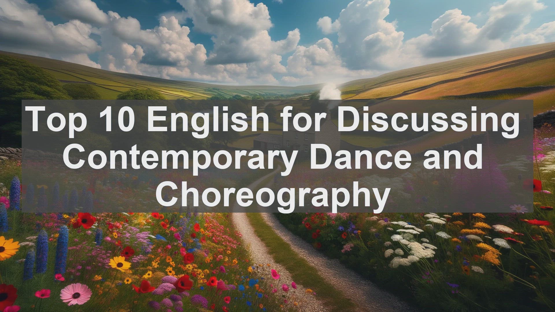 'Video thumbnail for Top 10 English for Discussing Contemporary Dance and Choreography'