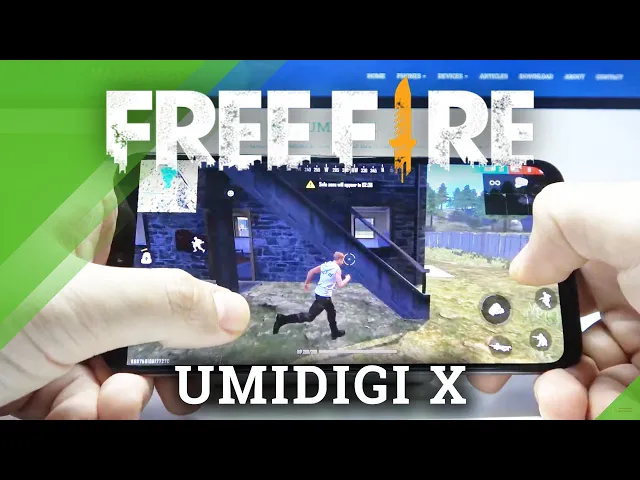 Video thumbnail for Garena Free Fire Performance Checkup on Umidigi X - Game Test / Gameplay