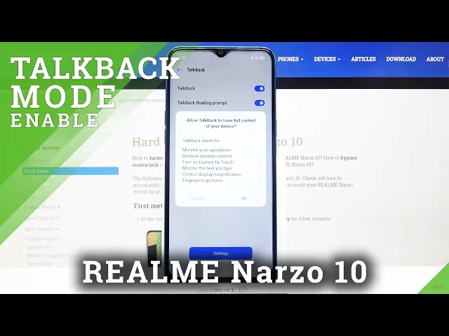 Video thumbnail for How to Activate TalkBack in REALME Narzo 10 – Screen Reader