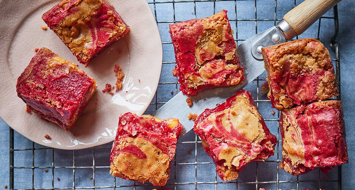 Video thumbnail for Battenberg blondies