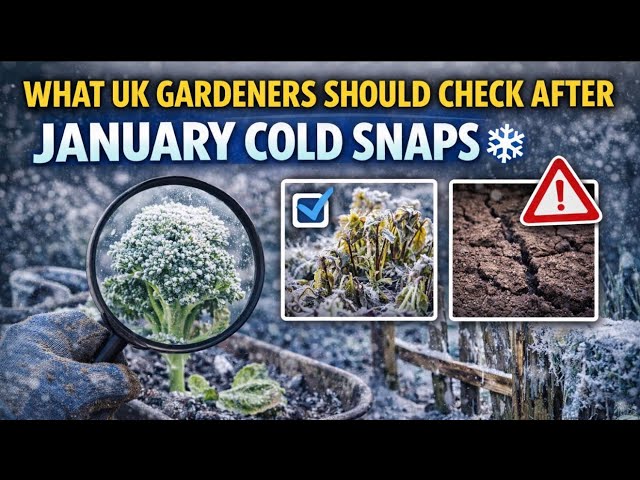 Video thumbnail for 🎥 ✅ ❄️ What UK Gardeners Should Check After January Cold Snaps 🌿 | Frost Damage & Recovery Tips