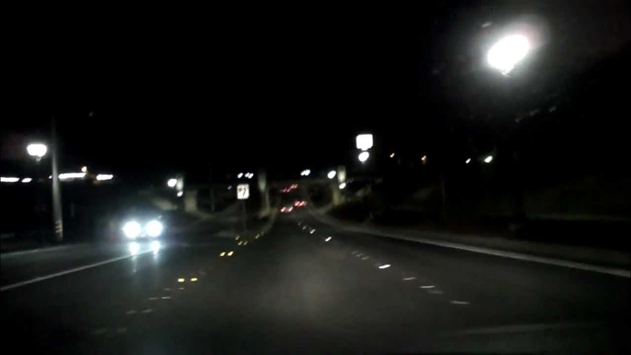 Video thumbnail for Merced opens up the new G Street underpass to traffic ! Nightime drive through.