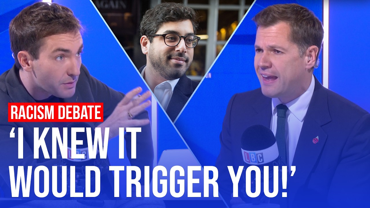 Video thumbnail for Racism debate takes a turn with surprise phone-in