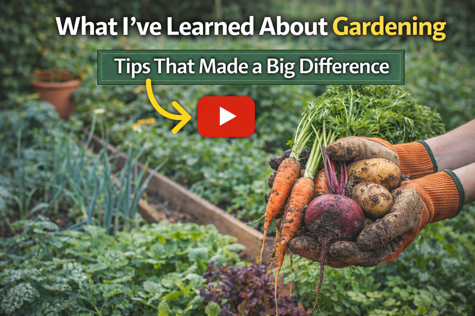 Video thumbnail for What I’ve Learned About Gardening | Tips That Made a Big Difference