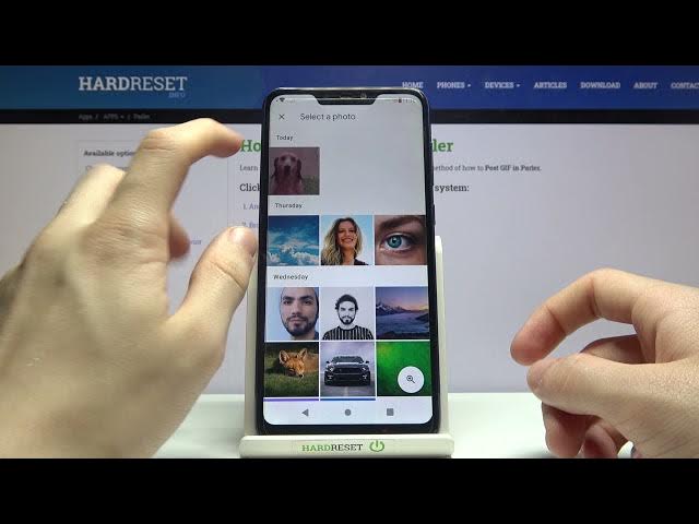 Video thumbnail for Post a GIF on Parler App – Add Animation to Post