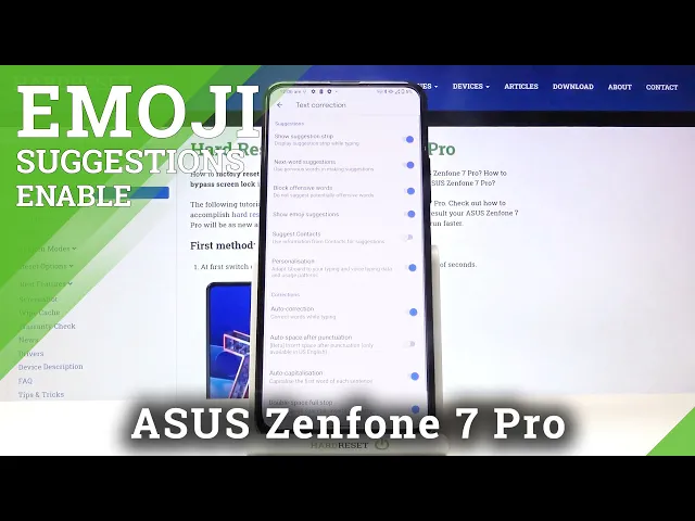 Video thumbnail for How to Use Emoji Suggestions on ASUS Zenfone 7 Pro – Activate Emoji Suggestion