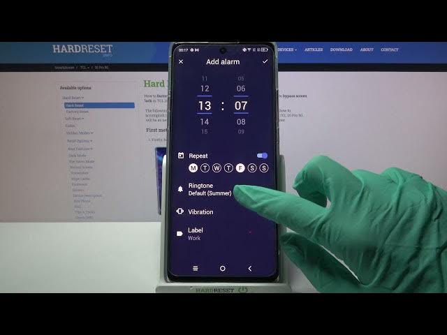 Video thumbnail for How to Set Up Alarm Clock on TCL 20 Pro 5G – Manage Clock Settings