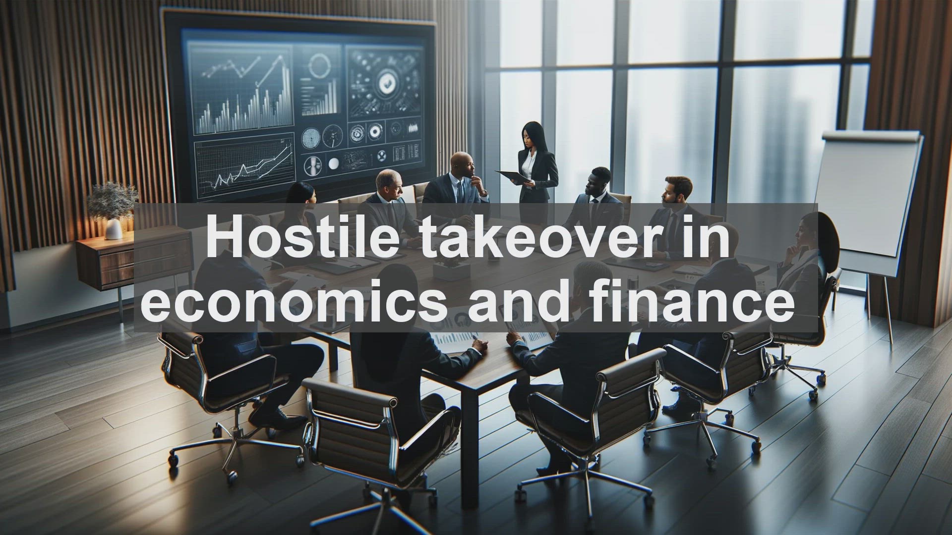 'Video thumbnail for Hostile takeover in economics and finance'