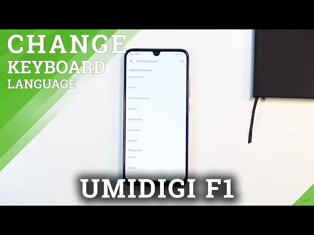 Video thumbnail for How to Change Keyboard Language in UMIDIGI F1 – Keyboard Settings