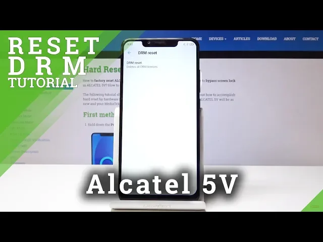 Video thumbnail for Alcatel 5V Reset DRM / Delete Media Licences