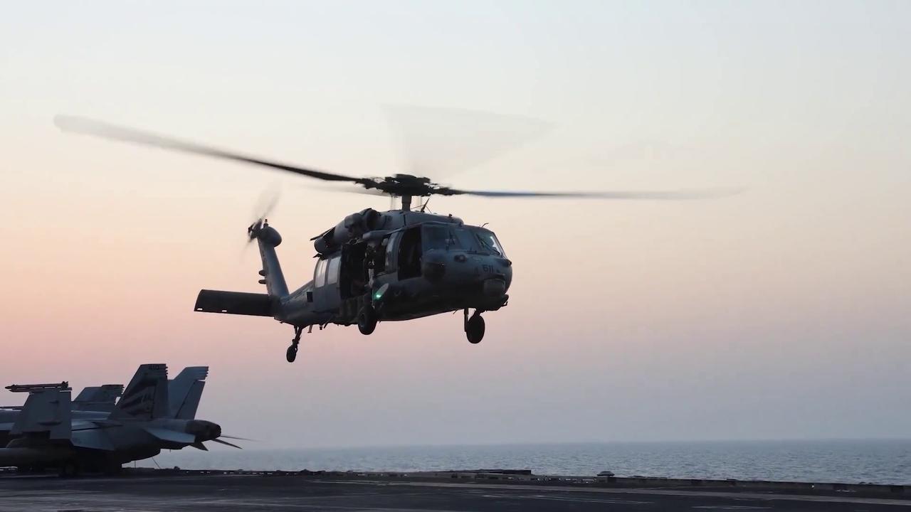 Video thumbnail for United States: Military disables Iran-bound tanker in Gulf of Oman.