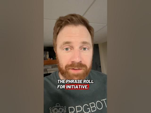 Video thumbnail for DnD Players: tired of saying “roll for initiative”?