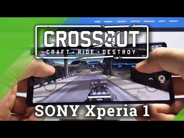 Video thumbnail for Crossout Mobile Gameplay on SONY Xperia 1 – Check Gaming Effects