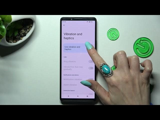 Video thumbnail for How to Manage Haptic Settings in Sony Xperia 5 IV – Access Available Vibrations