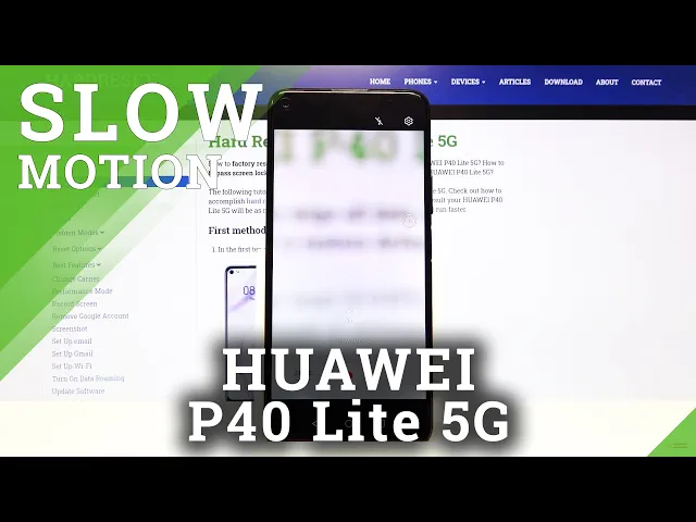 Video thumbnail for How to Activate Slow Motion in HUAWEI P40 Lite – Enable Camera Slow Motion