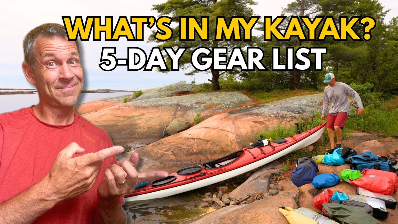 Video thumbnail for What’s in My Kayak? Full Gear Guide for 5 Day Sea Kayak Camping Trip on Georgian Bay