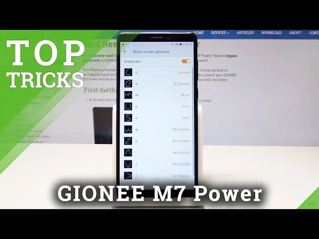 Video thumbnail for Top Tricks GIONEE M7 Power - Top 5 Tips / Coolde Features / Helpful Settings