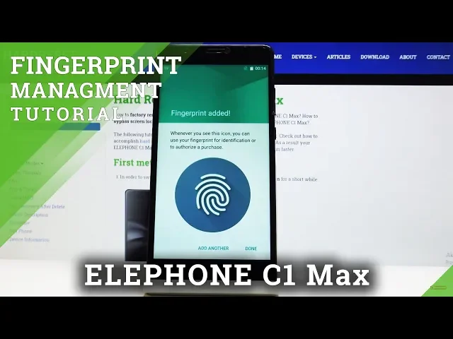 Video thumbnail for How to Add Fingerprint in ELEPHONE C1 Max – Fingerprint Screen Lock