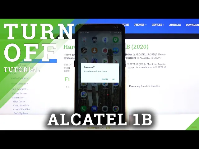 Video thumbnail for How to Switch Off ALCATEL 1B 2020 | Turn Off Android Device