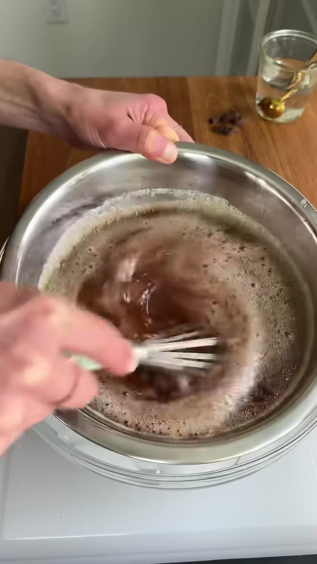 Video thumbnail for Chocolate marbled sourdough AND homemade whipped chocolate brown butter 🤎  baking  sourdough  bread(720P HD)