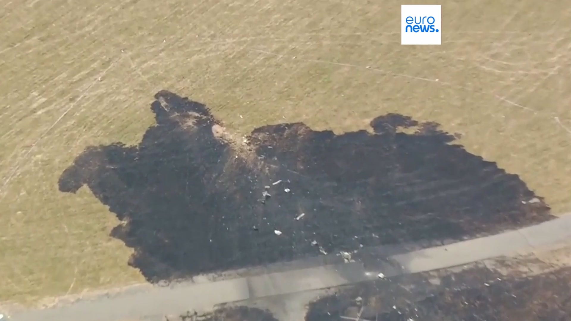 'Video thumbnail for Four killed in turboprop plane crash at London Southend Airport'