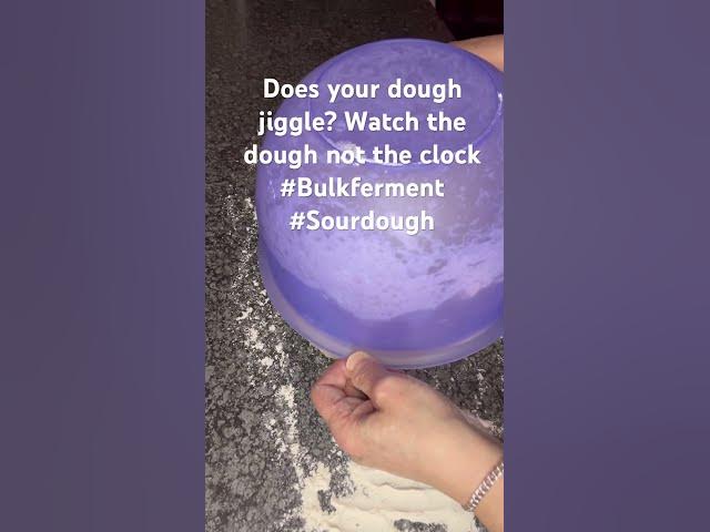 Video thumbnail for Bulkfermenting Sourdough ... use the dough as your guide